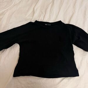 Zara Black Blouse